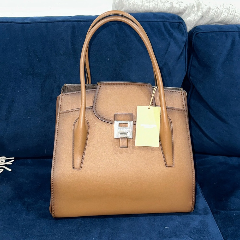Michael Kors Collection Large Bancroft Saddle BNWT $1495